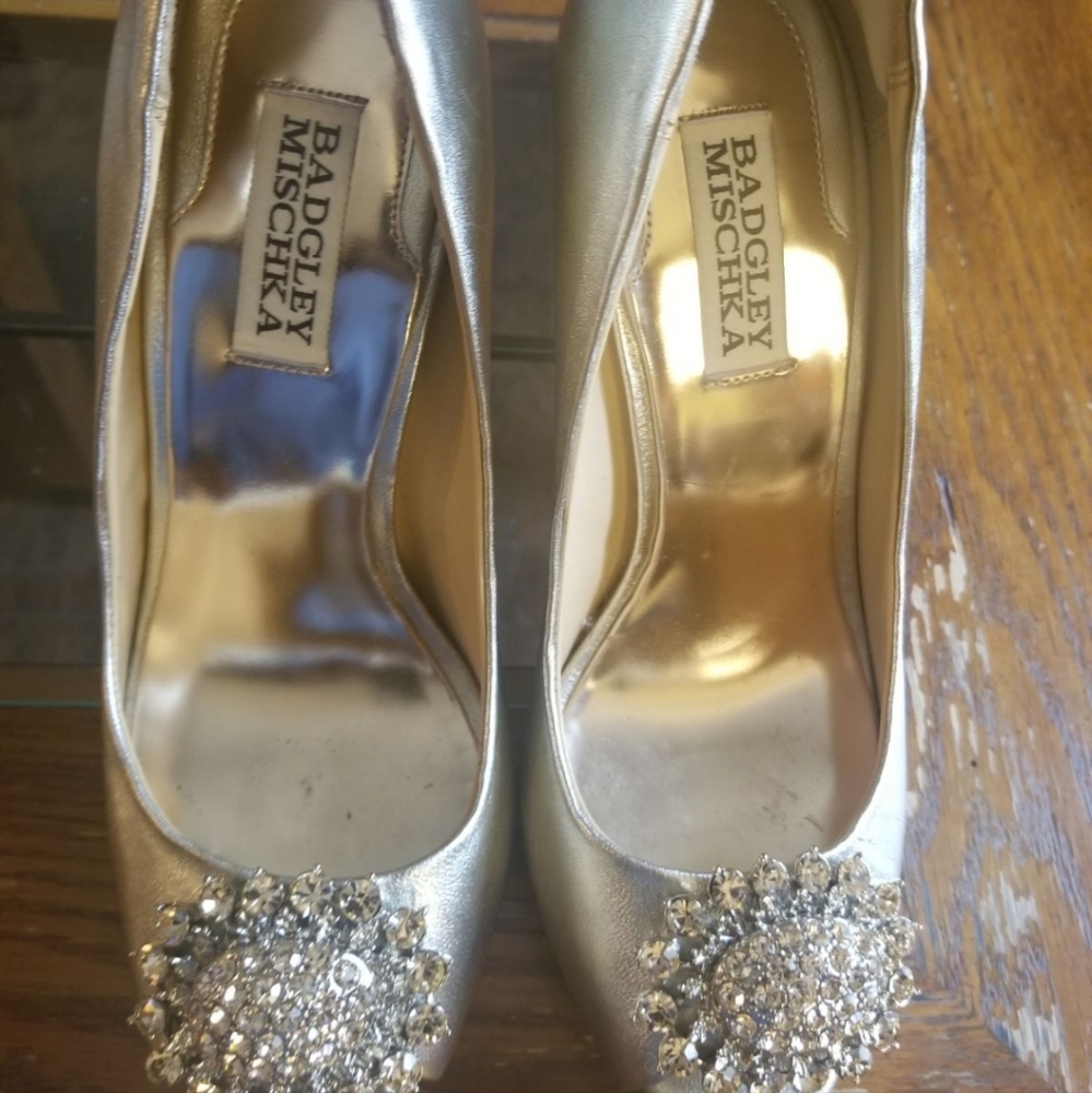 BADGLEY Mischka size 7 heels. - Picture 8 of 12